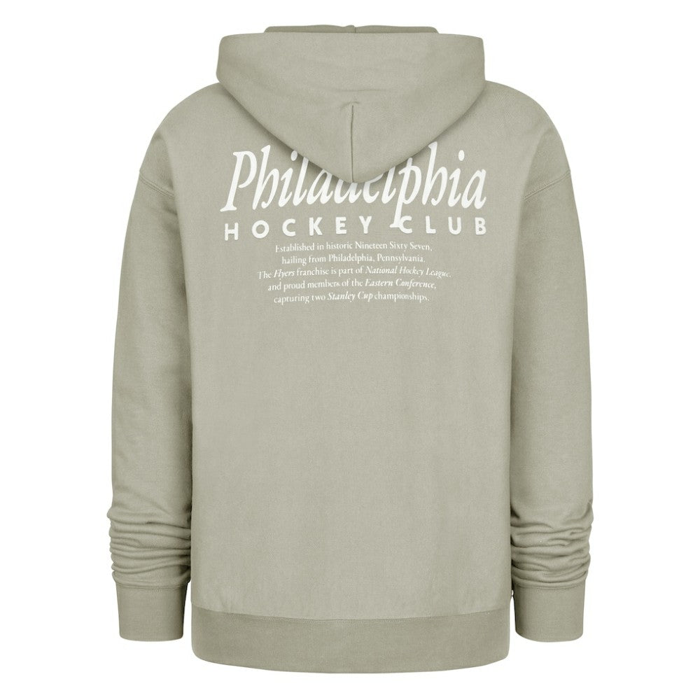 Philadelphia Flyers '47  Foundation Pullover Hoodie Gray