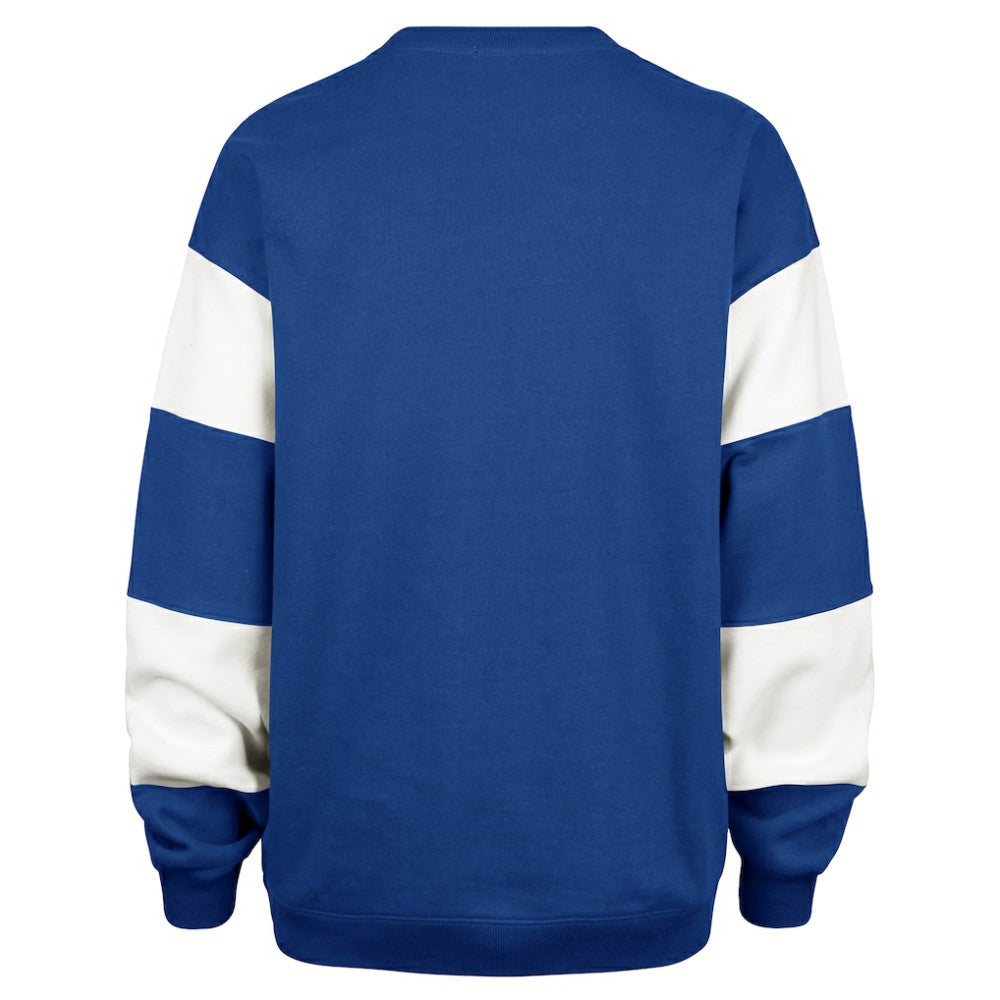 Tampa Bay Lightning '47 Women's Eephus Barred Pullover Sweatshirt Blue