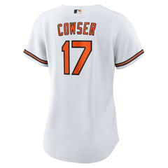Colton Cowser Baltimore Orioles Women's Home Replica Jersey - White | Nike