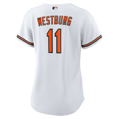 Jordan Westburg Baltimore Orioles Women's Home Replica Jersey - White | Nike