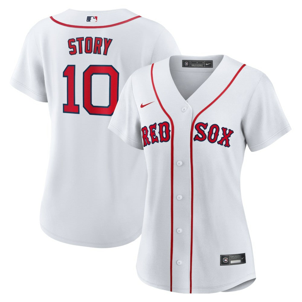 Trevor Story Boston Red Sox Women's Home Replica Jersey - White | Nike