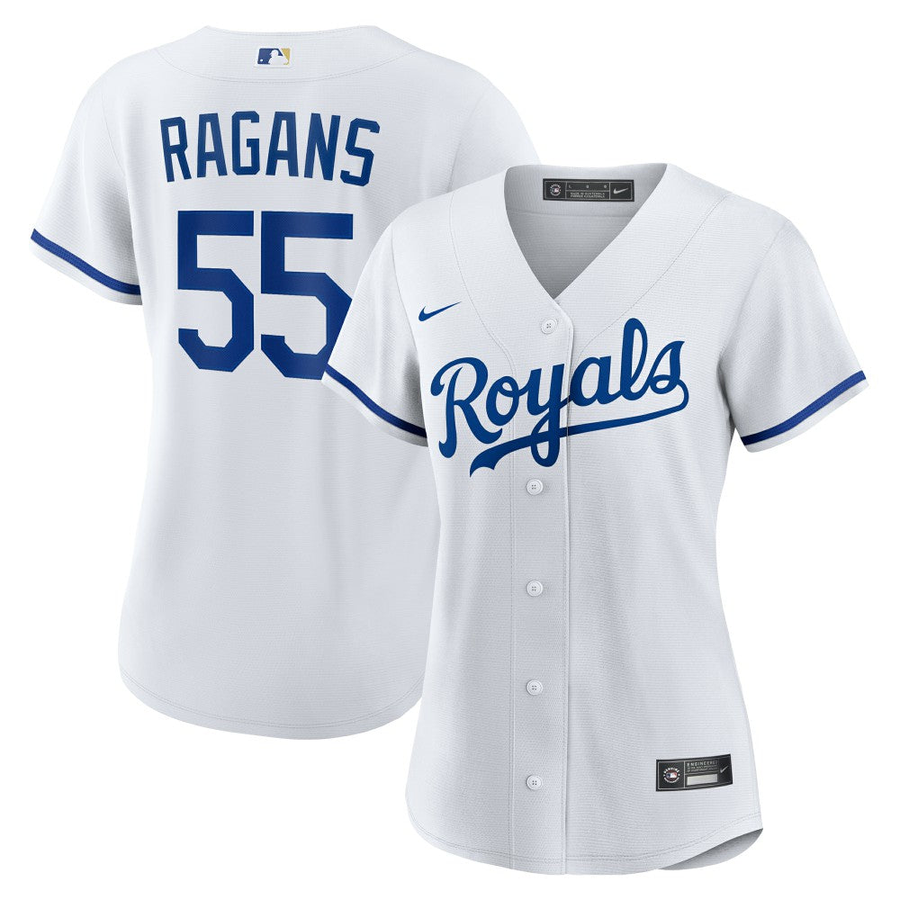 Cole Ragans Kansas City Royals Women's Home Replica Jersey - White | Nike