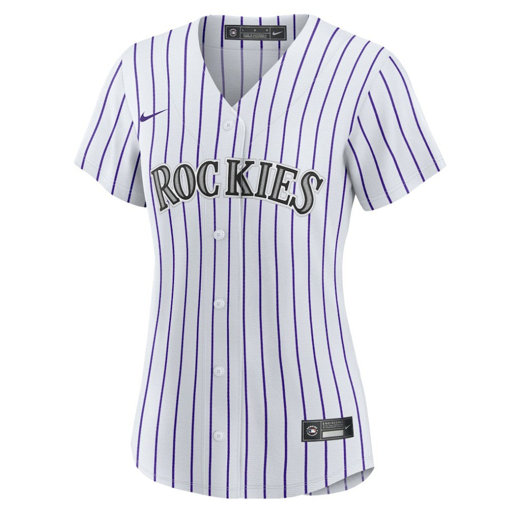 Brenton Doyle Colorado Rockies Women's Home Replica Jersey - White | Nike