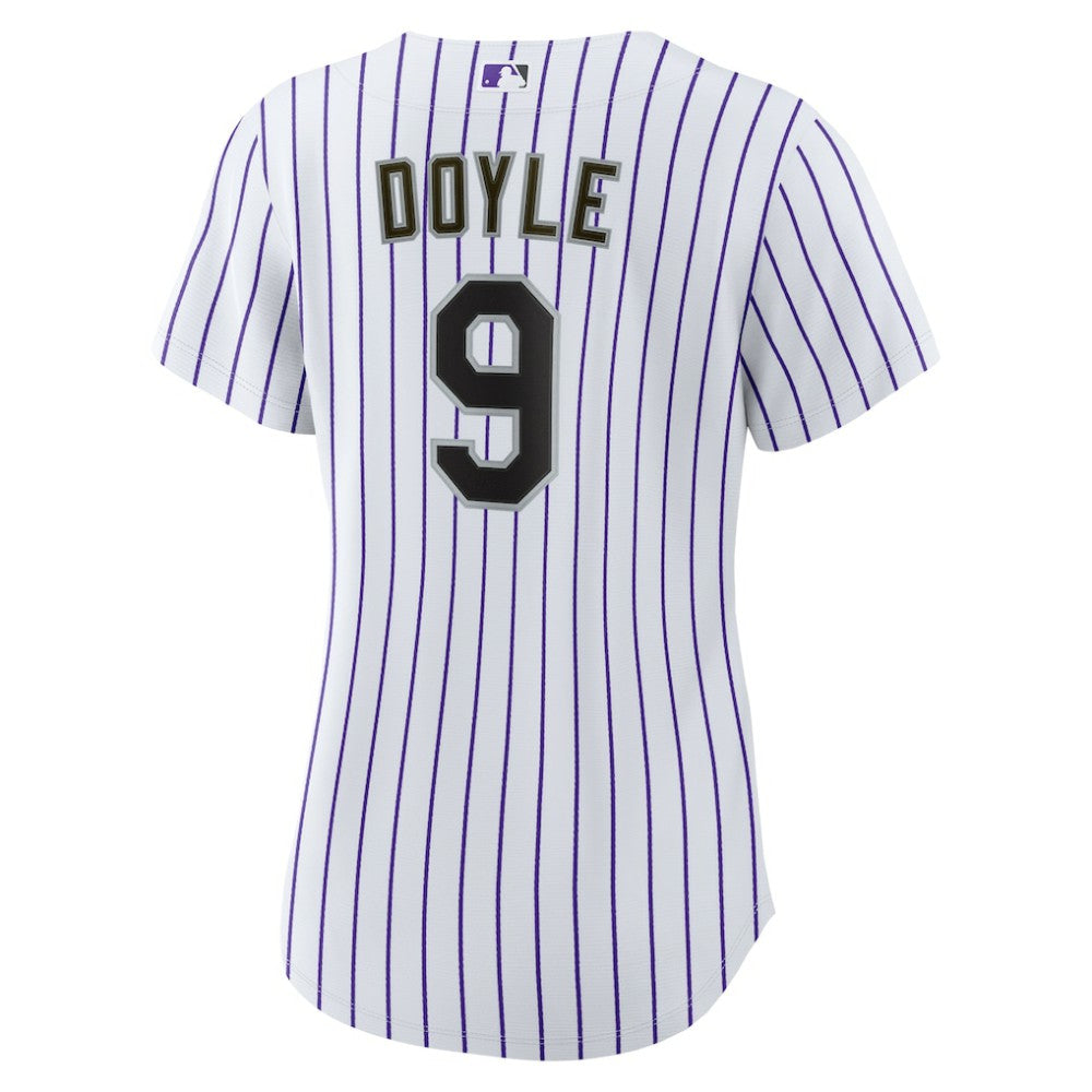 Brenton Doyle Colorado Rockies Women's Home Replica Jersey - White | Nike