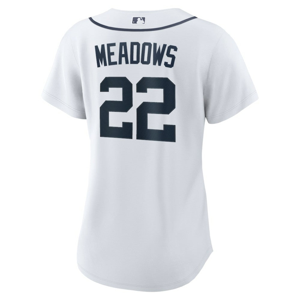 Parker Meadows Detroit Tigers Women's Home Replica Jersey - White | Nike