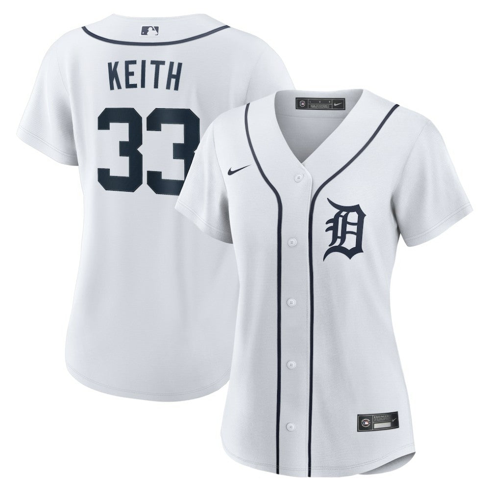 Colt Keith Detroit Tigers Women's Home Replica Jersey - White | Nike
