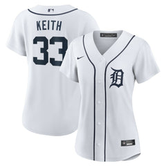 Colt Keith Detroit Tigers Women's Home Replica Jersey - White | Nike