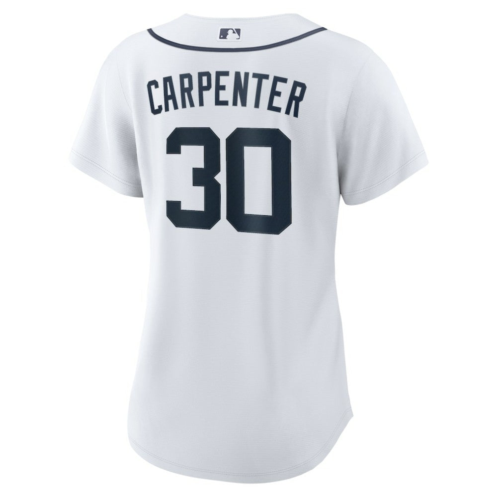 Kerry Carpenter Detroit Tigers Women's Home Replica Jersey - White | Nike