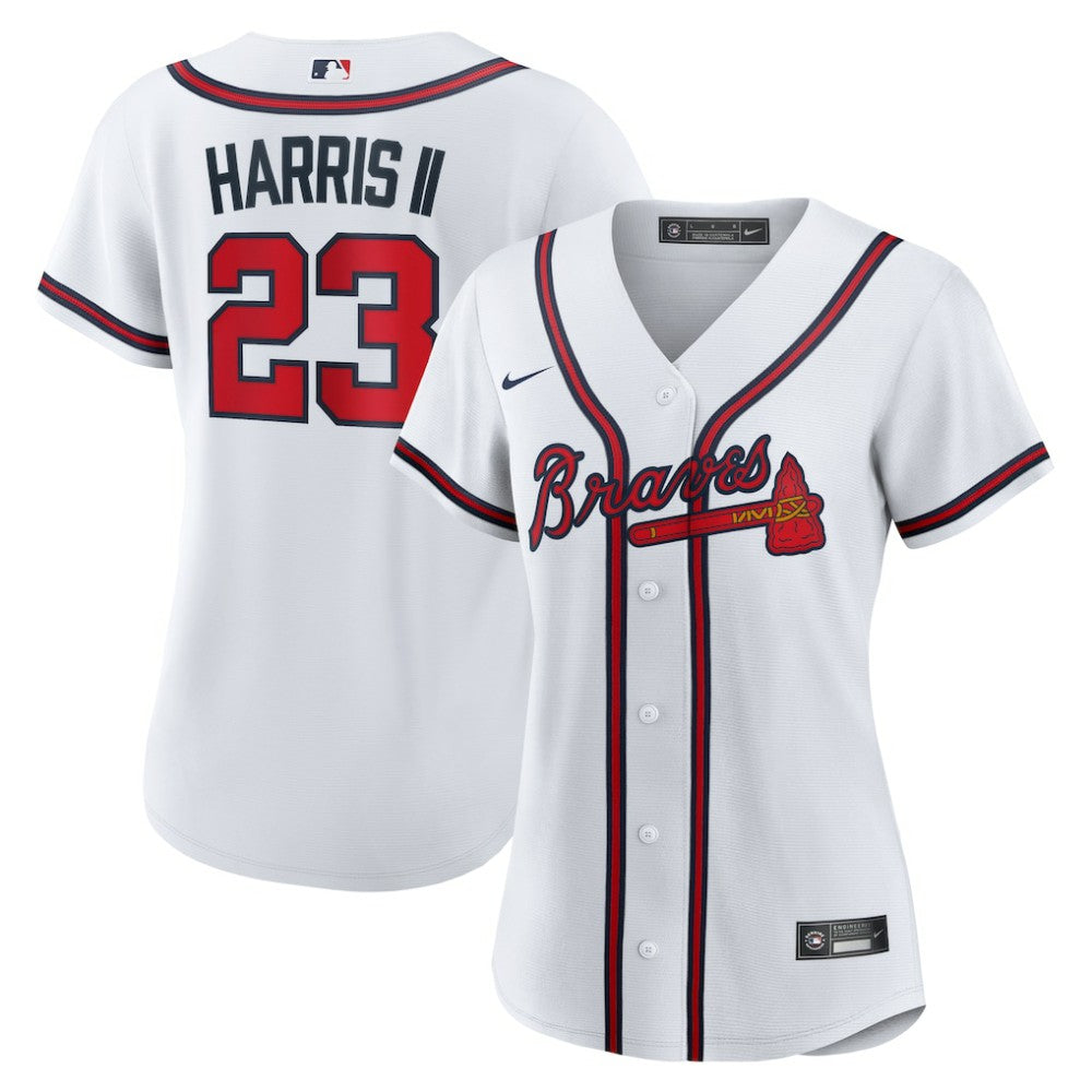 Michael Harris II Atlanta Braves Women's Home Replica Jersey - White | Nike