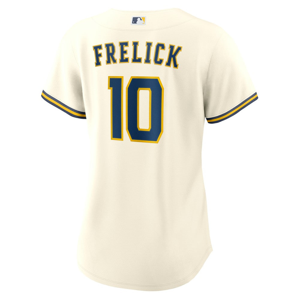 Sal Frelick Milwaukee Brewers Women's Home Replica Jersey - Cream | Nike