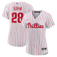 Alec Bohm Philadelphia Phillies Women's Home Replica Jersey - White | Nike