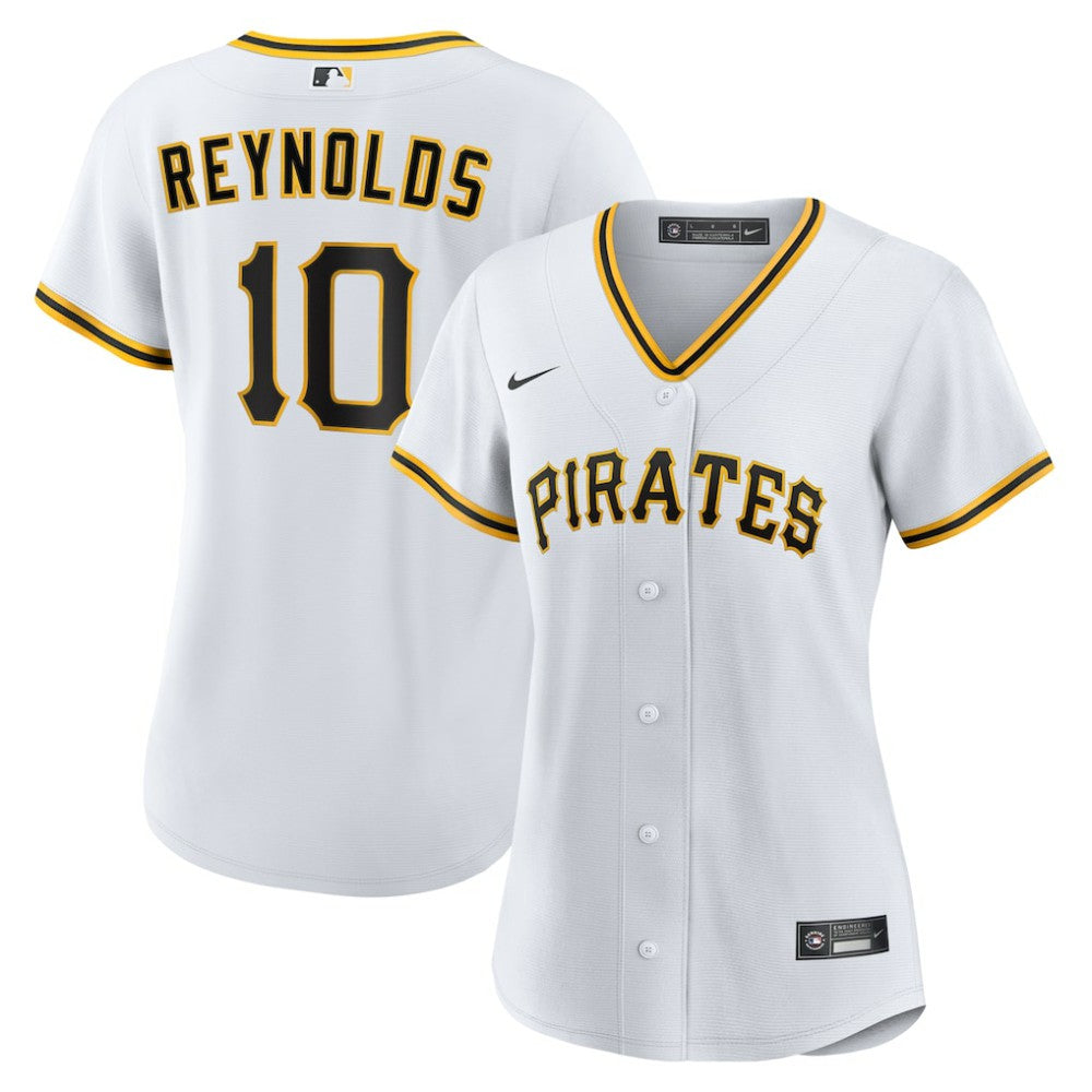 Bryan Reynolds Pittsburgh Pirates Women's Home Replica Jersey - White | Nike