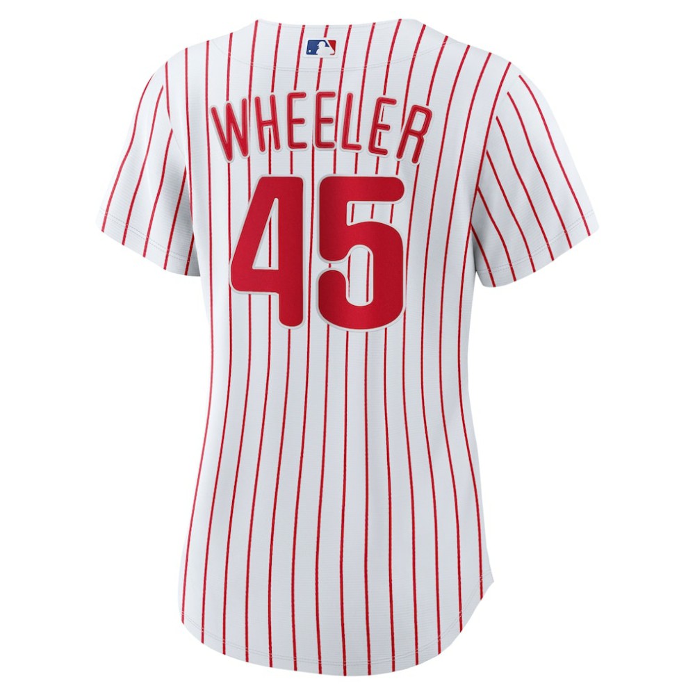 Zack Wheeler Philadelphia Phillies Women's Home Replica Jersey - White | Nike
