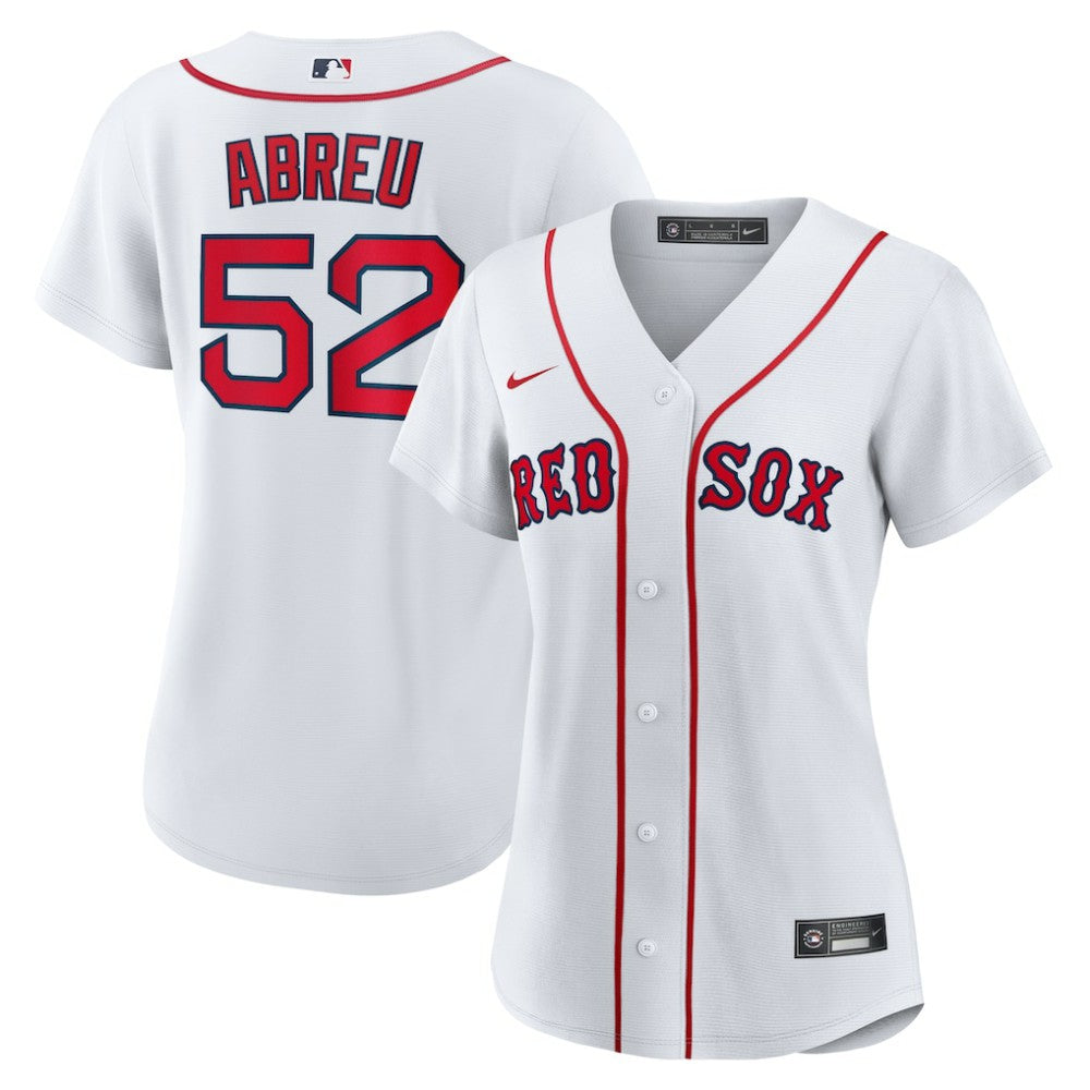 Wilyer Abreu Boston Red Sox Women's Home Replica Jersey - White | Nike