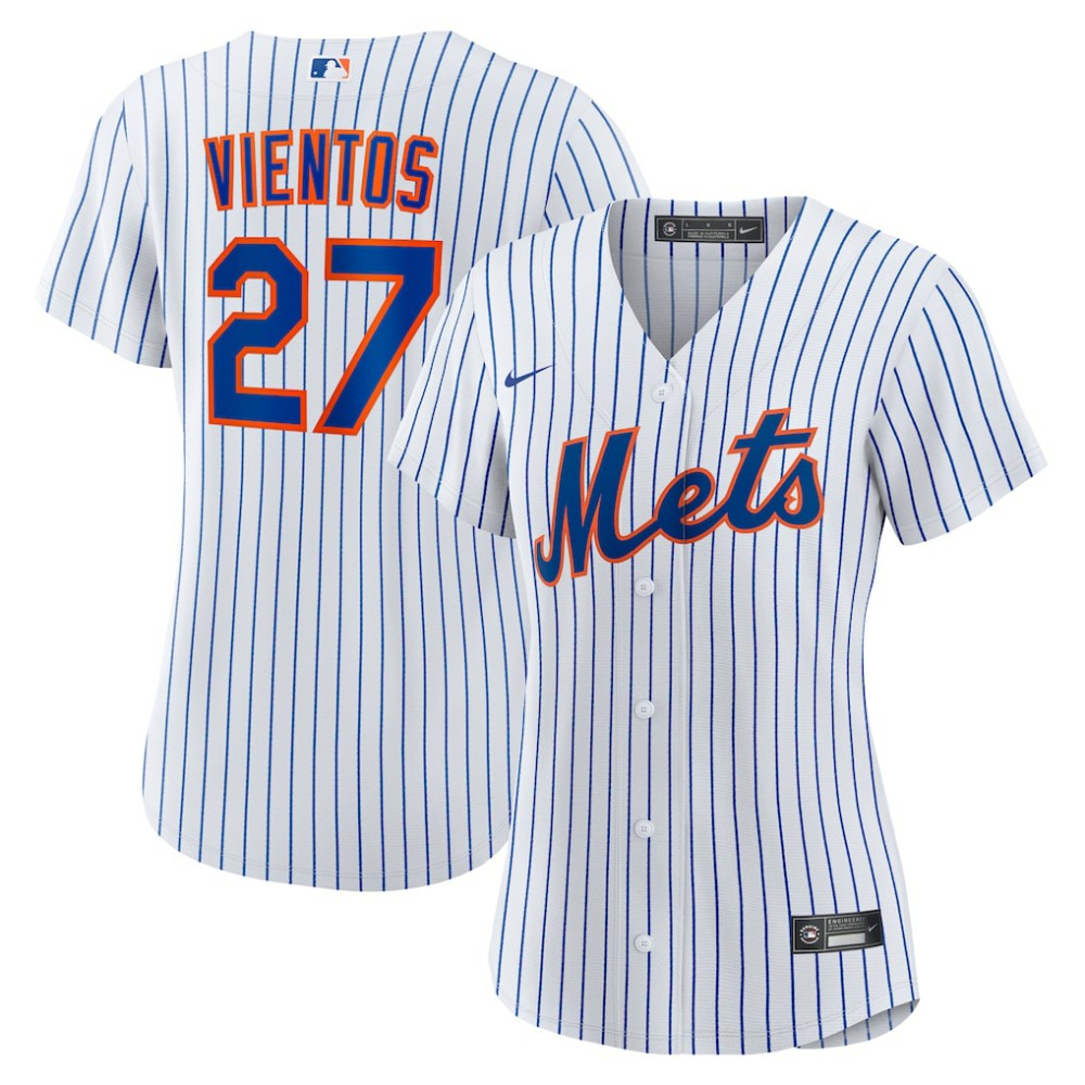 Mark Vientos New York Mets Women's Home Replica Jersey - White | Nike
