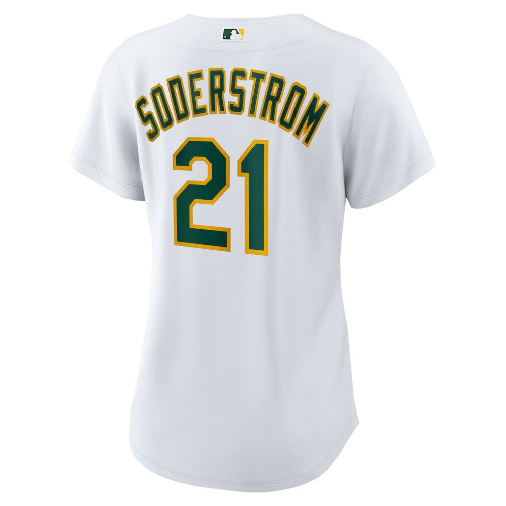 Tyler Soderstrom Athletics Women's Home Replica Jersey - White | Nike