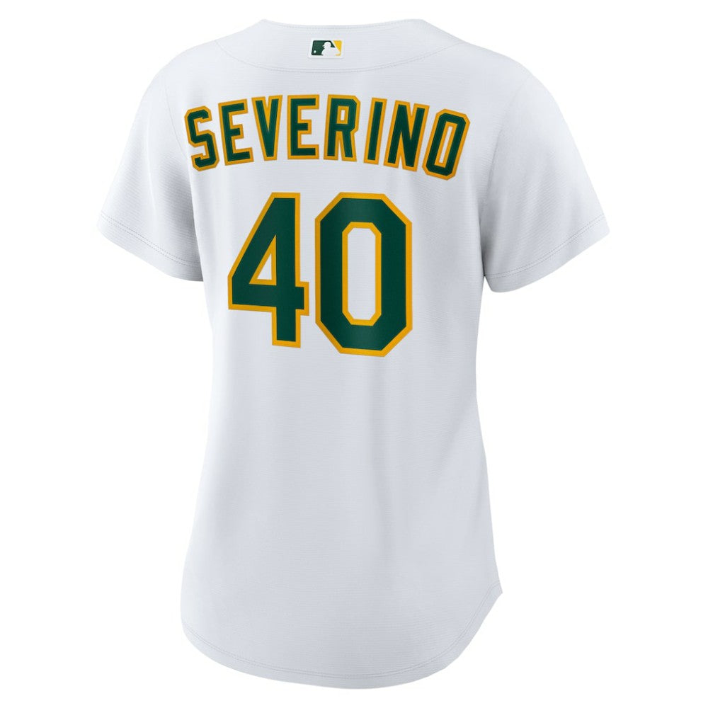 Luis Severino Athletics Women's Home Replica Jersey - White | Nike