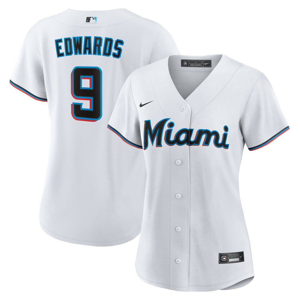 Xavier Edwards Miami Marlins Women's Home Replica Jersey - White | Nike
