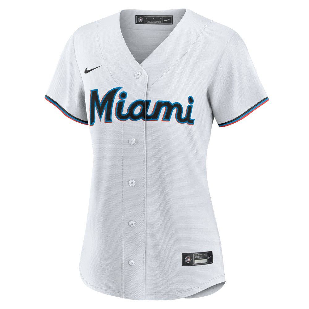 Xavier Edwards Miami Marlins Women's Home Replica Jersey - White | Nike