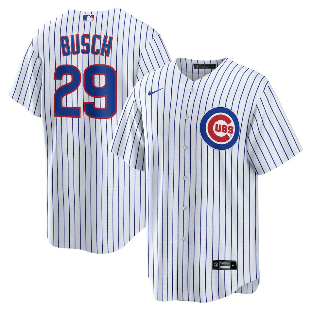Michael Busch Chicago Cubs Home Replica Jersey - White | Nike