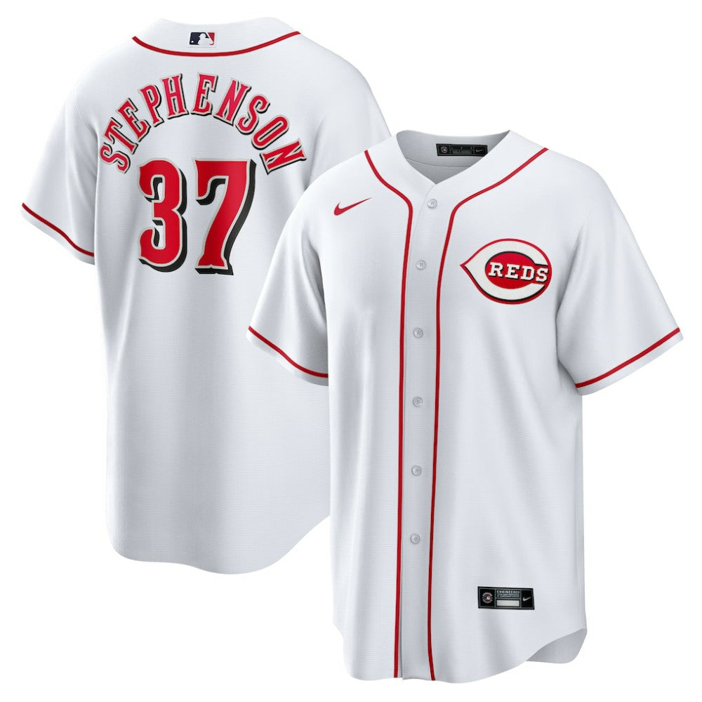 Tyler Stephenson Cincinnati Reds Home Replica Jersey - White | Nike