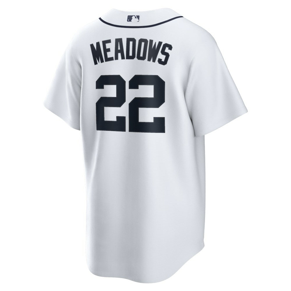 Parker Meadows Detroit Tigers Home Replica Jersey - White | Nike