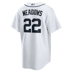 Parker Meadows Detroit Tigers Home Replica Jersey - White | Nike