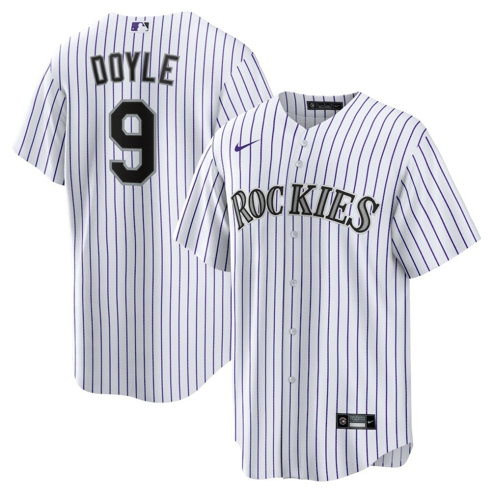 Brenton Doyle Colorado Rockies Home Replica Jersey - White | Nike