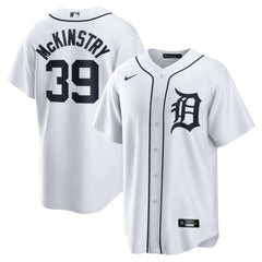 Zach McKinstry Detroit Tigers Home Replica Jersey - White | Nike