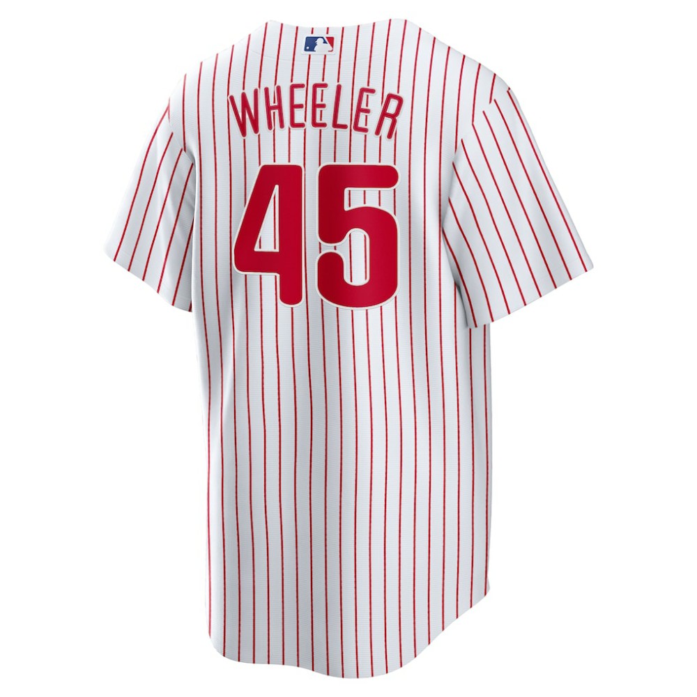 Zack Wheeler Philadelphia Phillies Home Replica Jersey - White | Nike