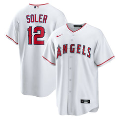 Jorge Soler Los Angeles Angels Home Replica Jersey - White | Nike