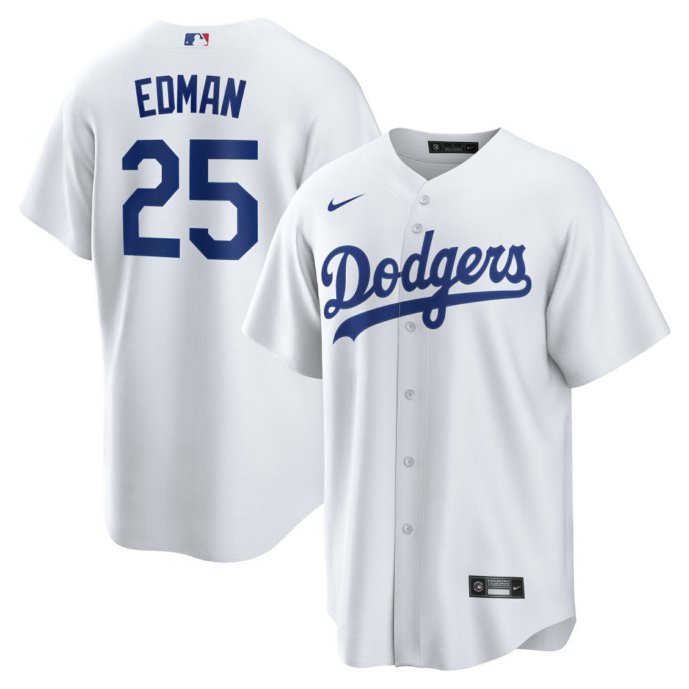 Tommy Edman Los Angeles Dodgers Home Replica Jersey - White | Nike