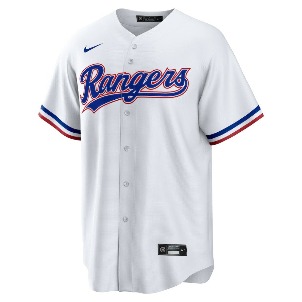 Jake Burger Texas Rangers Home Replica Jersey - White | Nike