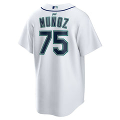 Andres Munoz Seattle Mariners Home Replica Jersey - White | Nike