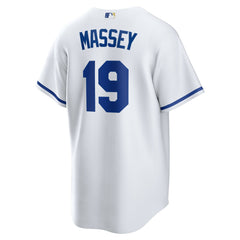 Michael Massey Kansas City Royals Home Replica Jersey - White | Nike