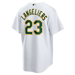 Shea Langeliers Athletics Home Replica Jersey - White | Nike