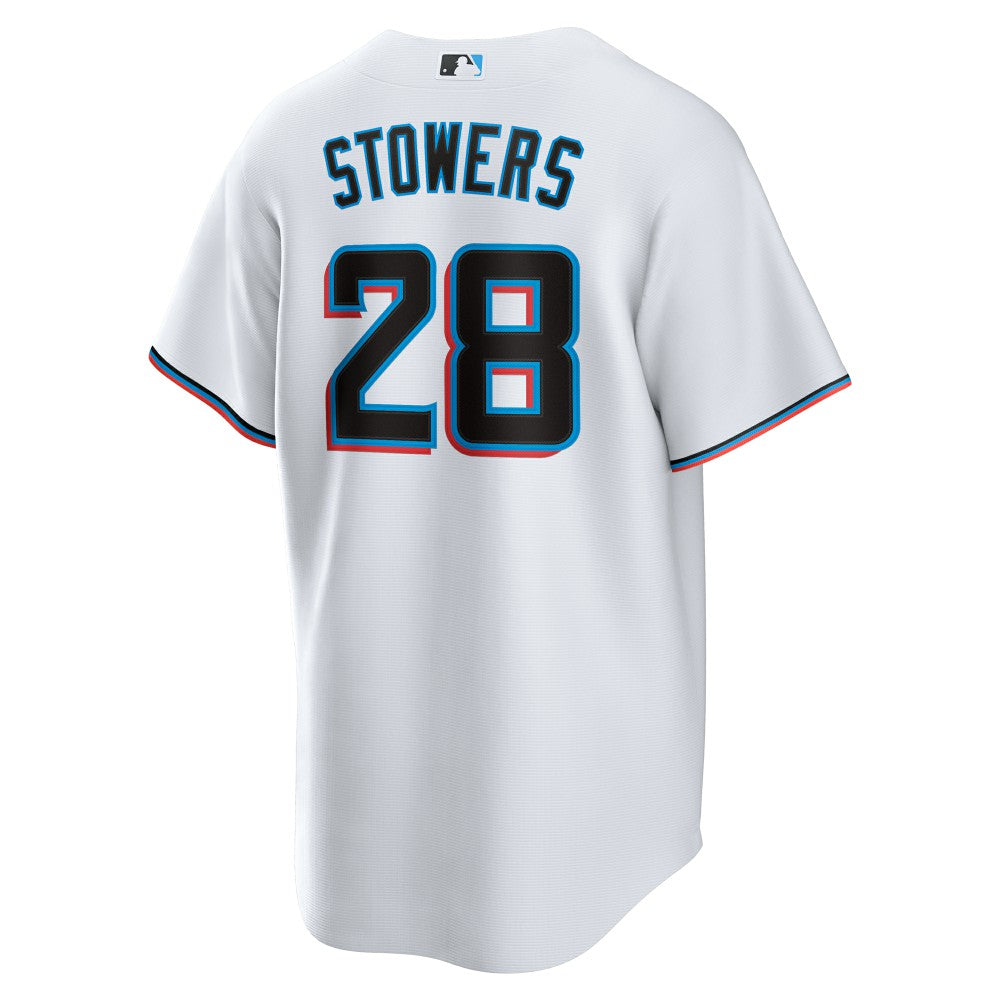 Kyle Stowers Miami Marlins Home Replica Jersey - White | Nike
