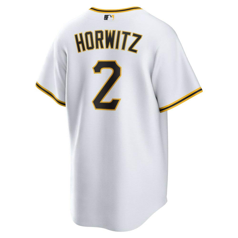 Spencer Horwitz Pittsburgh Pirates Home Replica Jersey - White | Nike