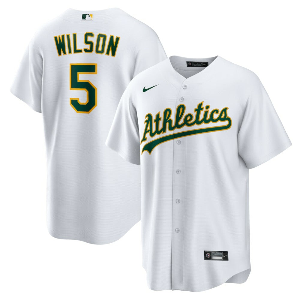 Jacob Wilson Athletics Home Replica Jersey - White | Nike