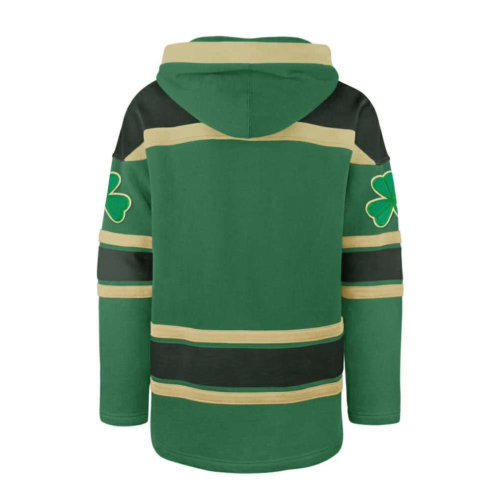 New Jersey Devils '47 St. Patrick's Day McLucky Superior Lacer Pullover Hoodie Kelly Green