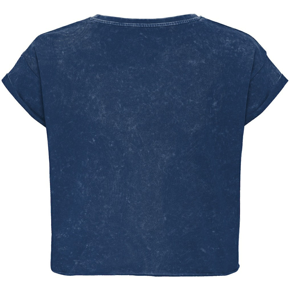 Orlando Magic Sportiqe Unisex Rock & Roll Collection Gwen Premium Mineral Wash Cropped T-Shirt - Blue discount