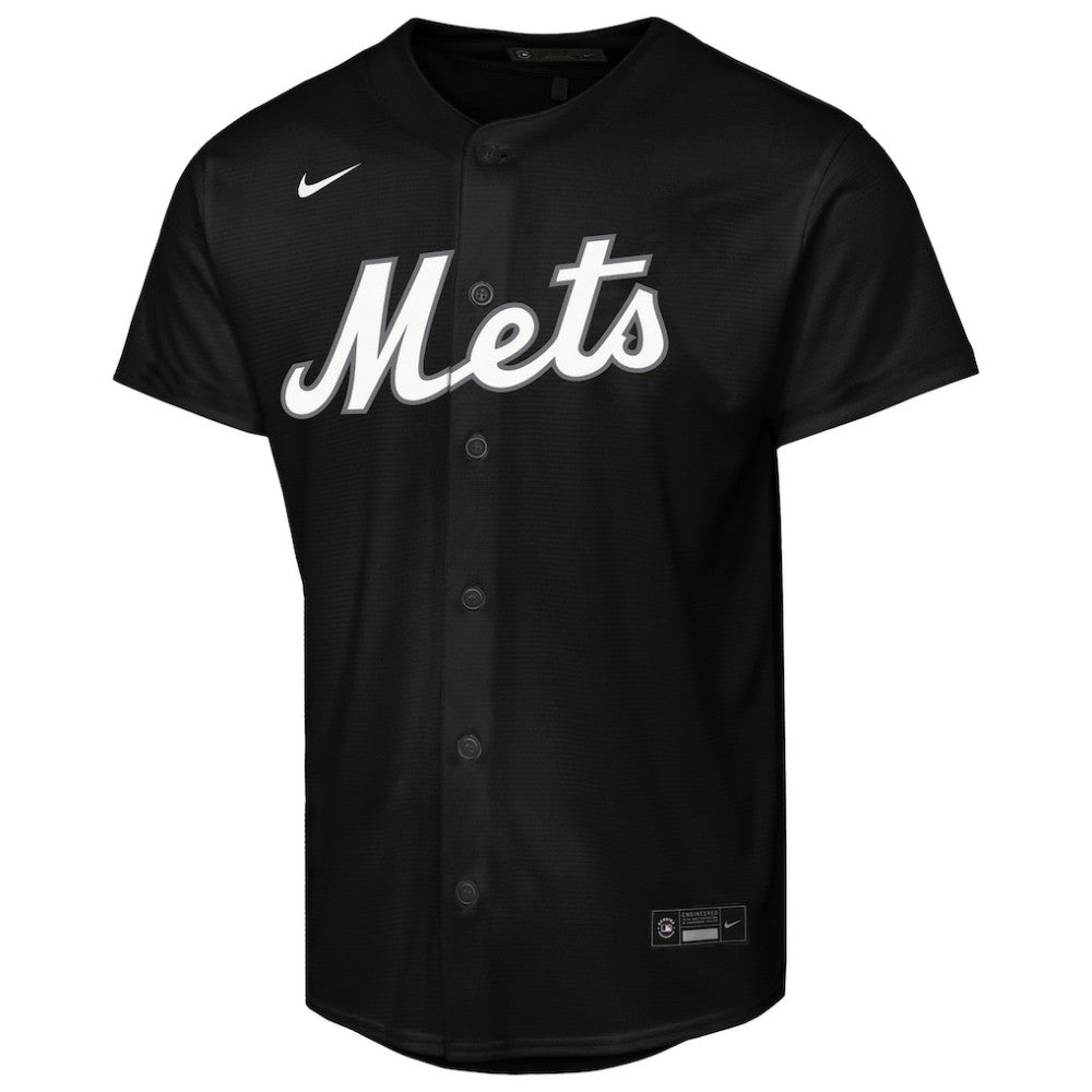Juan Soto New York Mets  Youth Replica Fashion Jersey - Black | Nike