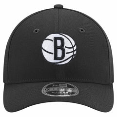 Brooklyn Nets 9FORTY Stock M-Crown Adjustable Hat - Black | New Era on sale