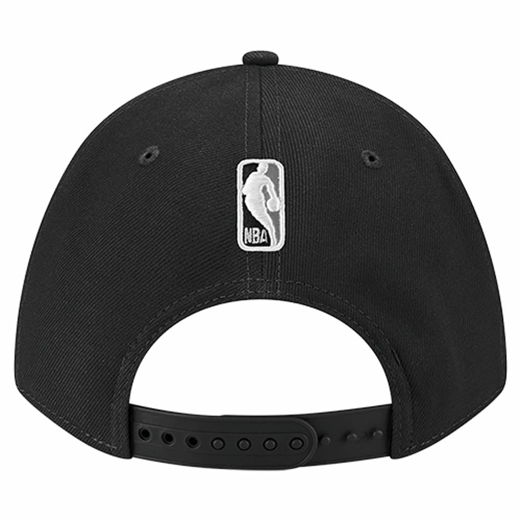 Brooklyn Nets 9FORTY Stock M-Crown Adjustable Hat - Black | New Era on sale