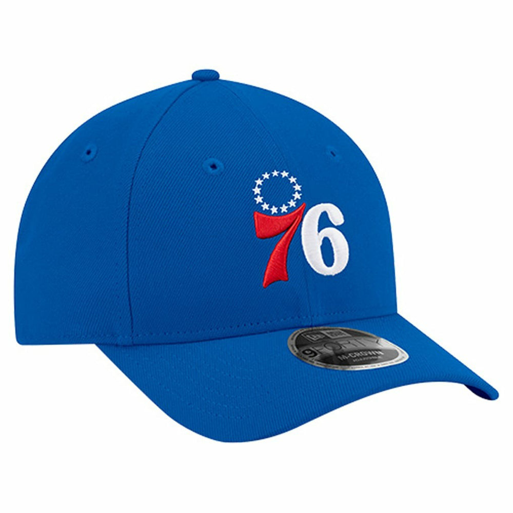 Philadelphia 76ers 9FORTY Stock M-Crown Adjustable Hat - Royal | New Era on sale