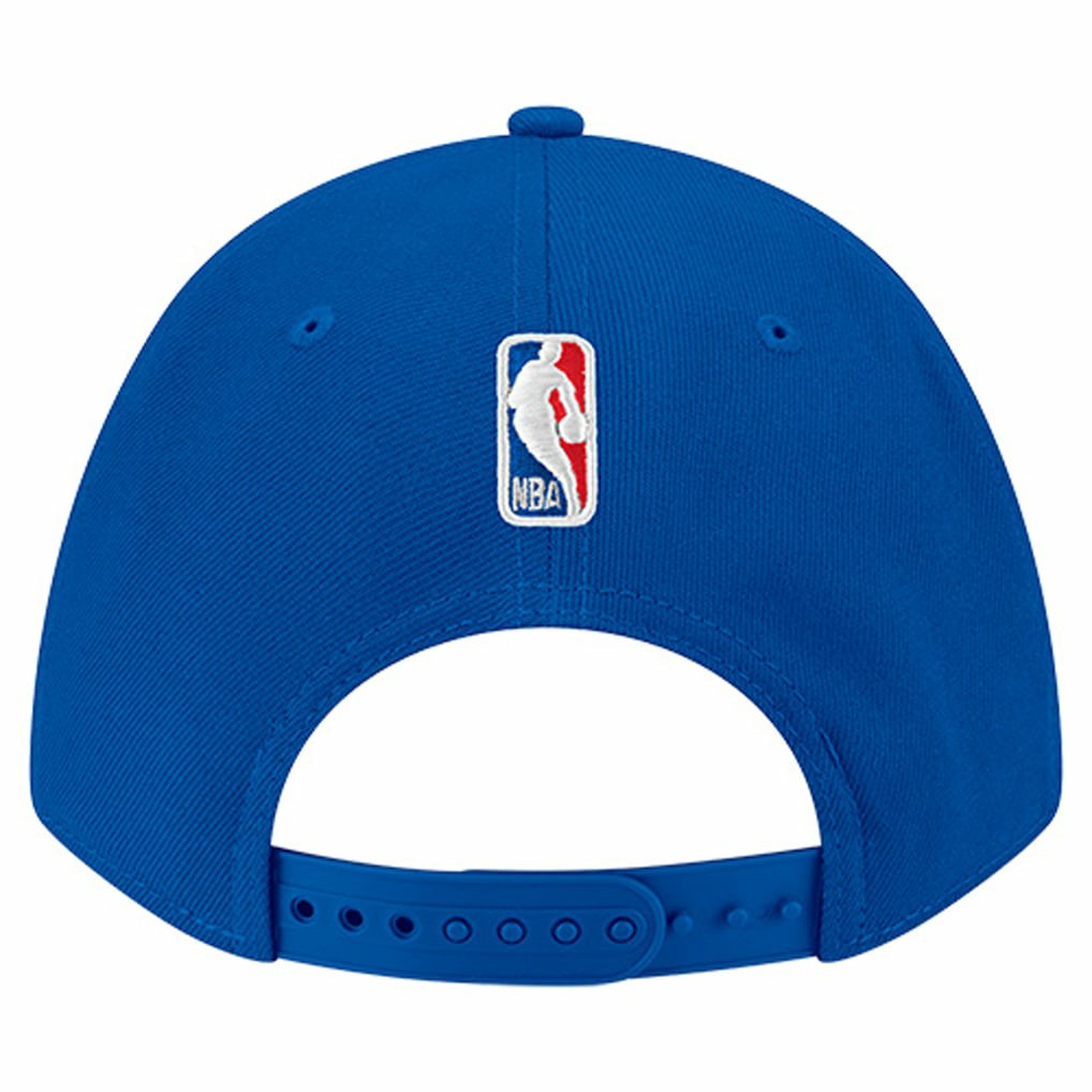 Philadelphia 76ers 9FORTY Stock M-Crown Adjustable Hat - Royal | New Era on sale