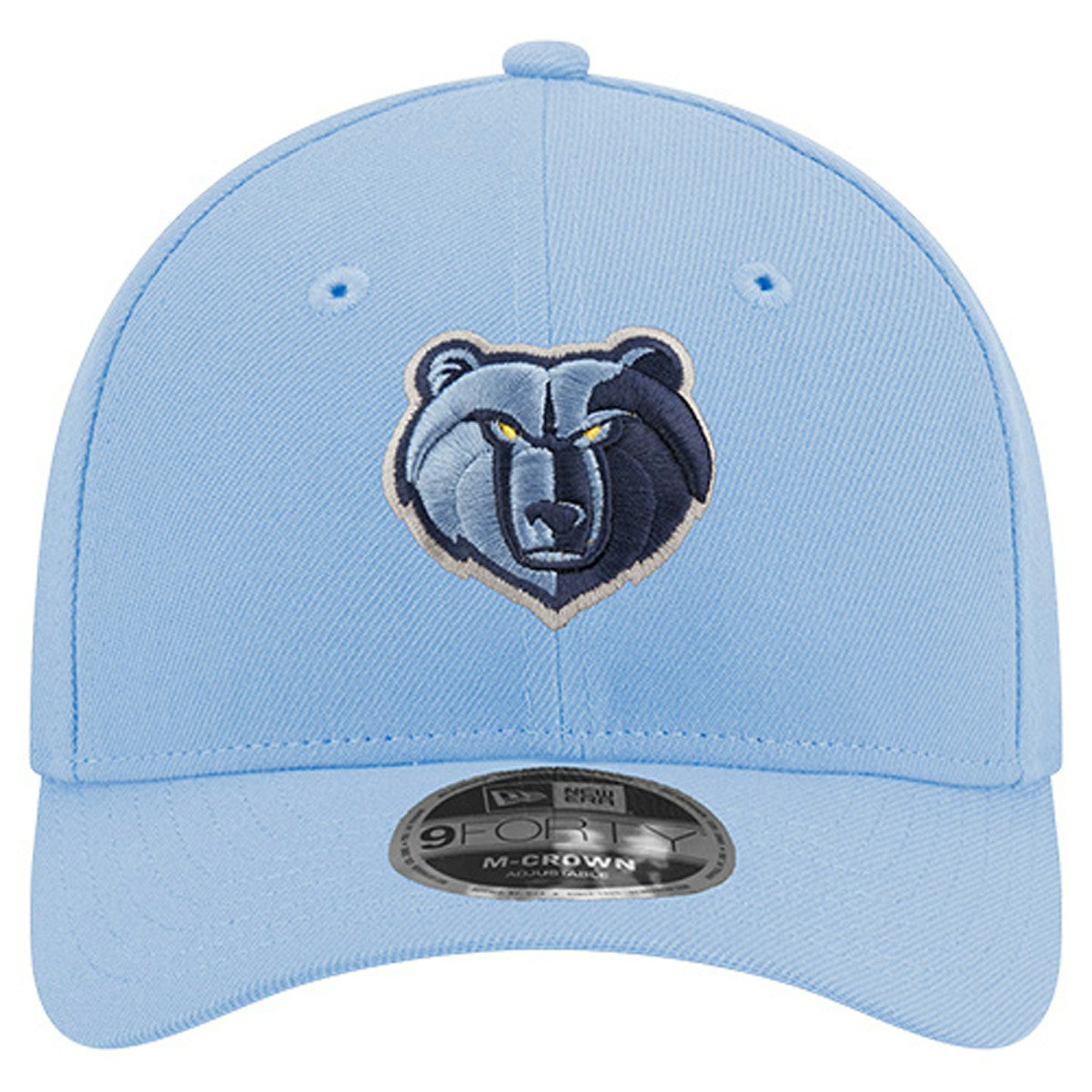 Memphis Grizzlies 9FORTY Stock M-Crown Adjustable Hat - Light Blue | New Era discount