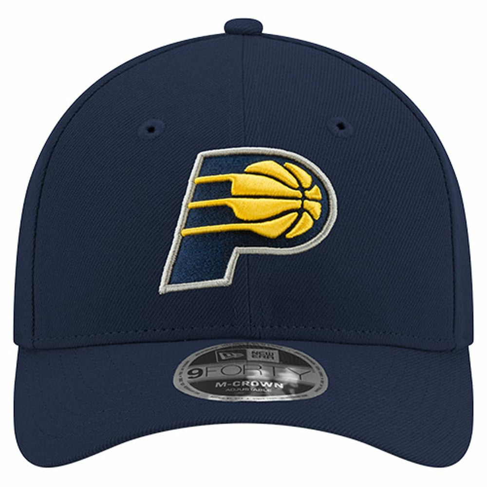 Indiana Pacers 9FORTY Stock M-Crown Adjustable Hat - Navy | New Era on sale