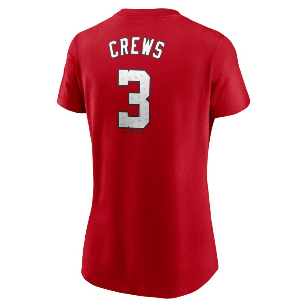 Dylan Crews Washington Nationals Women's Cooperstown Collection Fuse Name & Number T-Shirt - Red | Nike