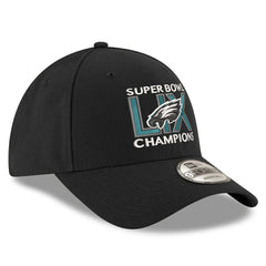 Philadelphia Eagles New Era Super Bowl LIX Champions 9FORTY Adjustable Hat - Black for sale